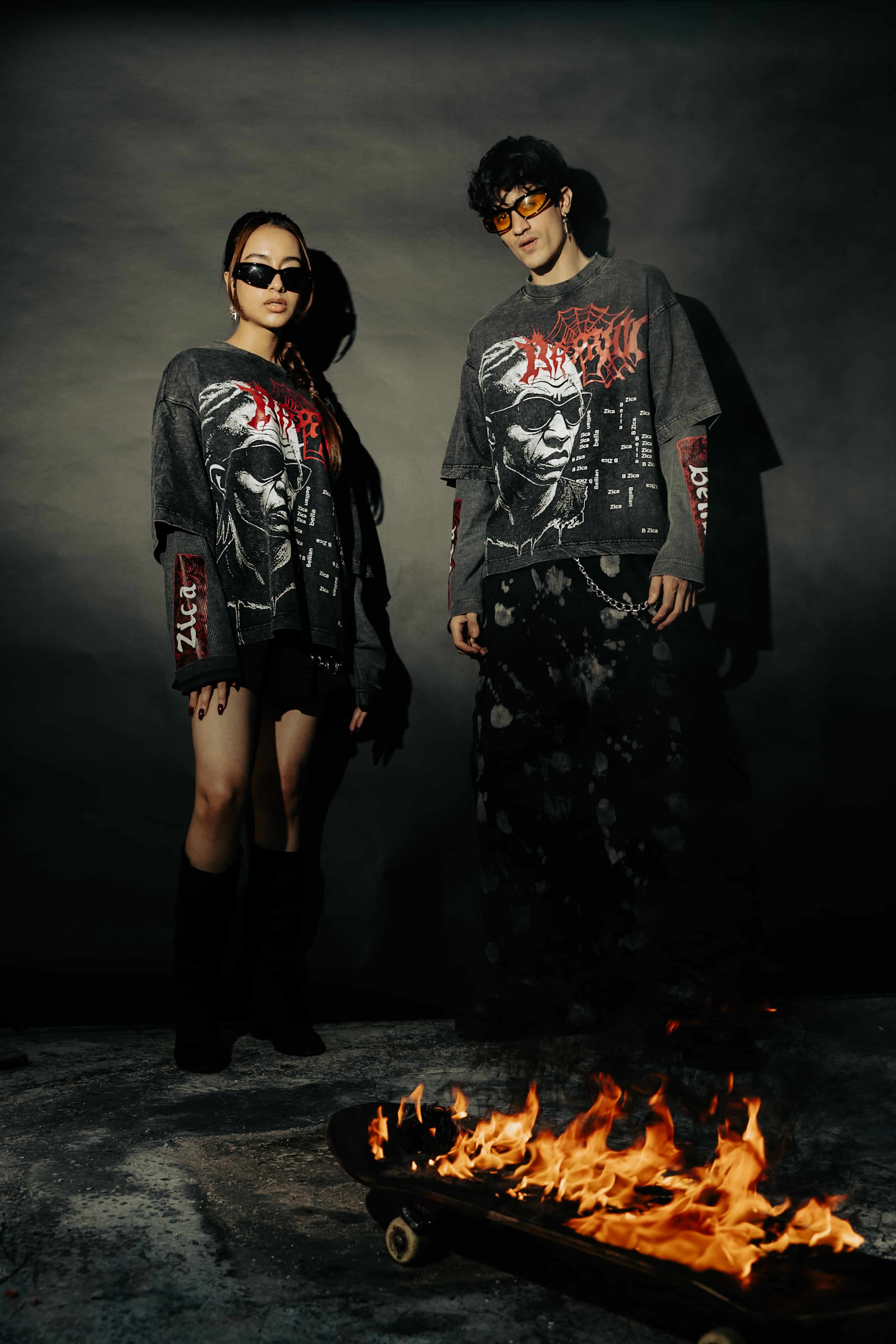 Best Graphic T-shirt in premium cotton with a baggy fit, featuring a distinctive streetwear print and bold design by zica bella